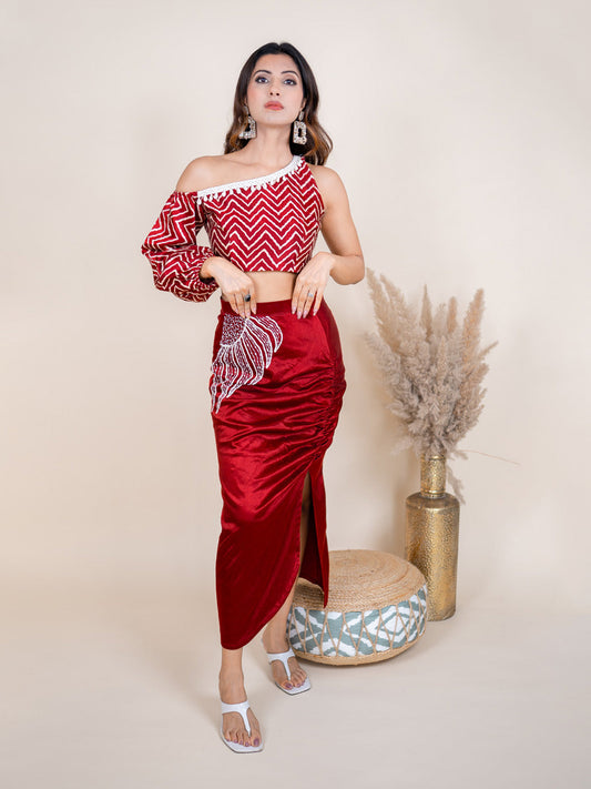Luxurious Hand-Embroidered Premium Fusion Set