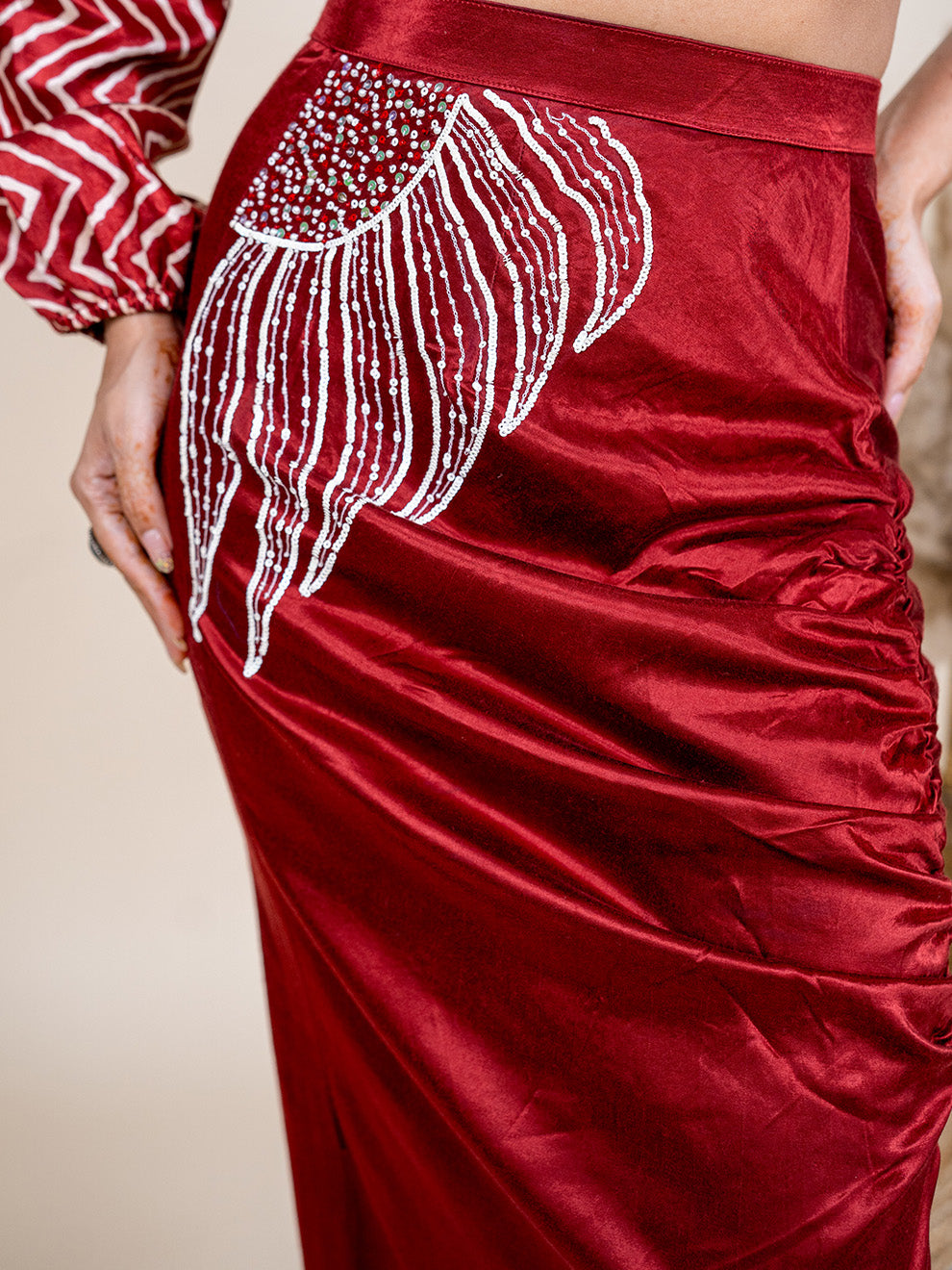Luxurious Hand-Embroidered Premium Fusion Set