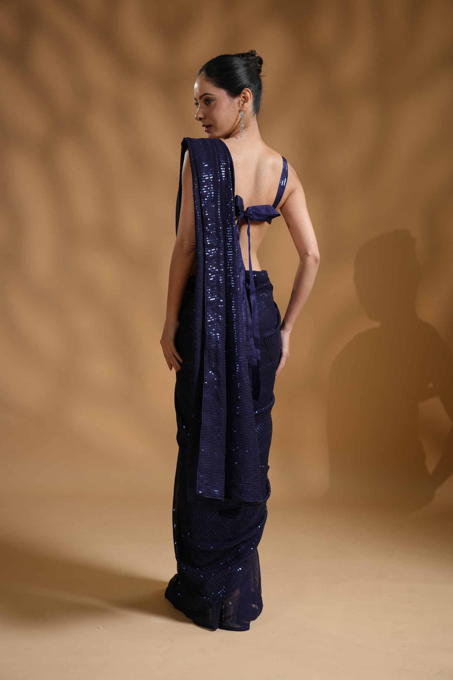 Pre-draped_Saree_wedding