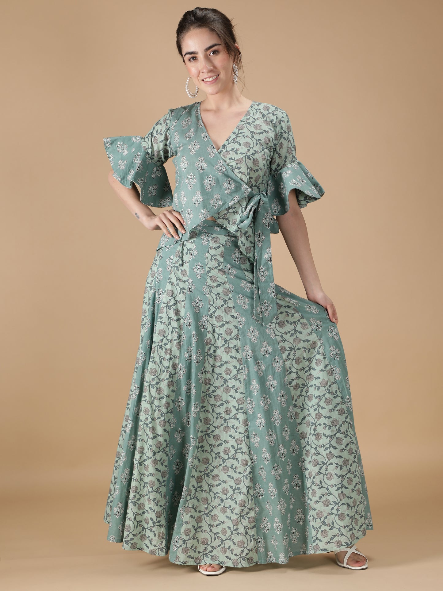 Bespoke Angrakha Co-ord Set