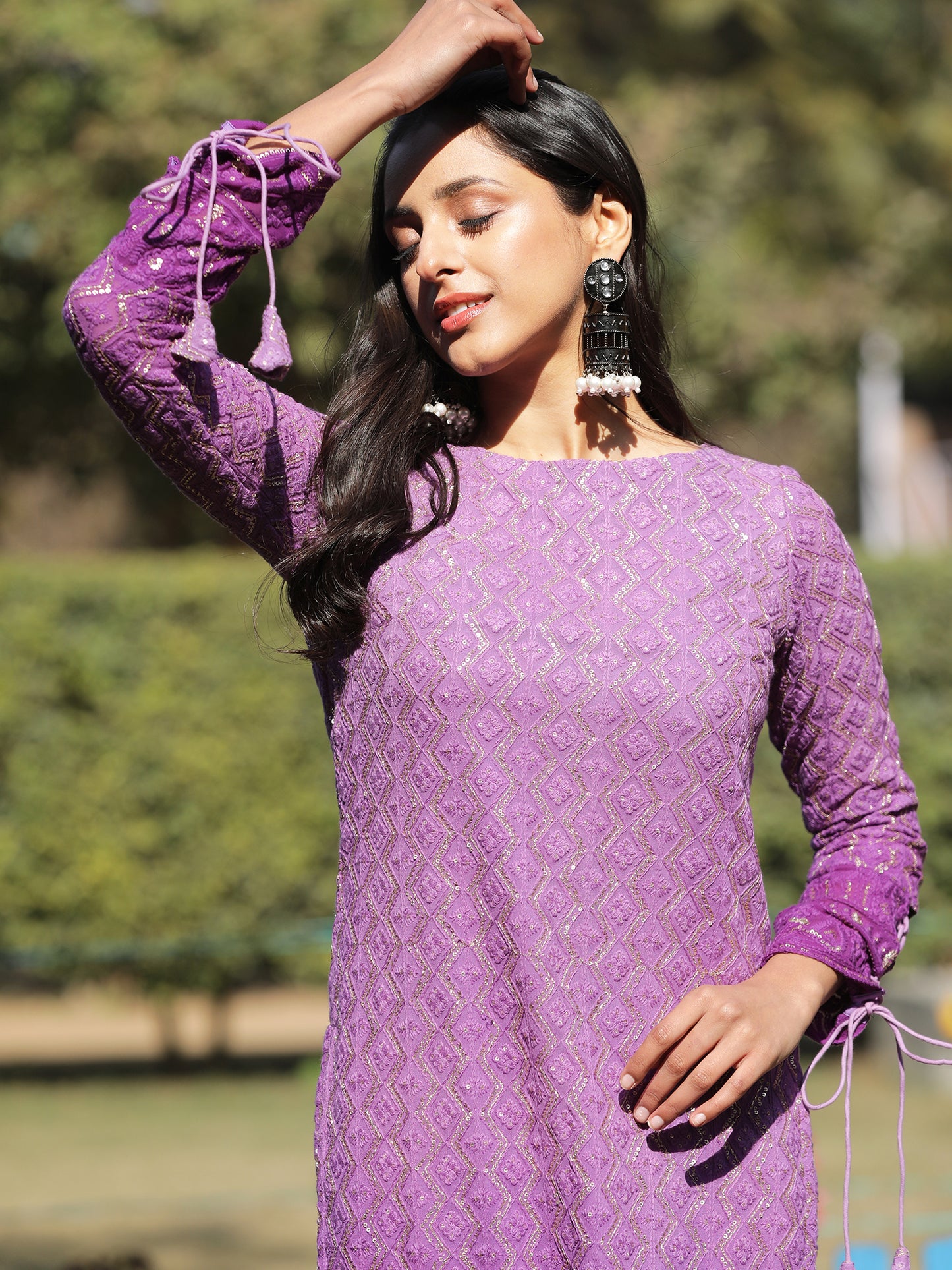 Phoenix Chikankari Embroidered Kurta