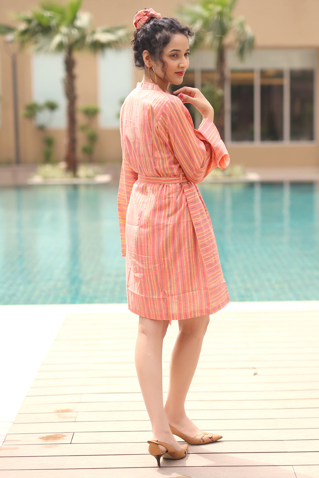 Blush-on Robe