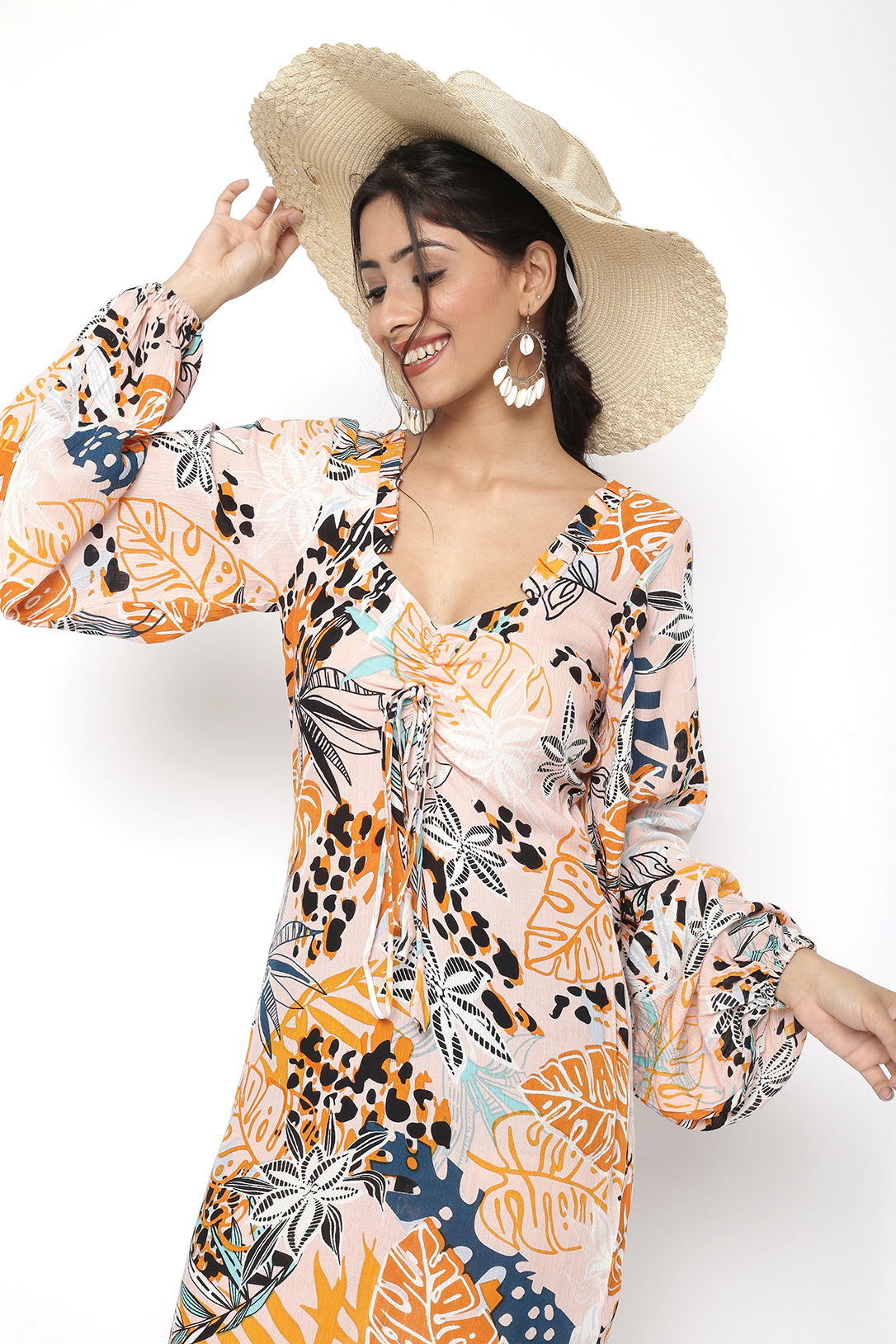 Women Midi Floral dress