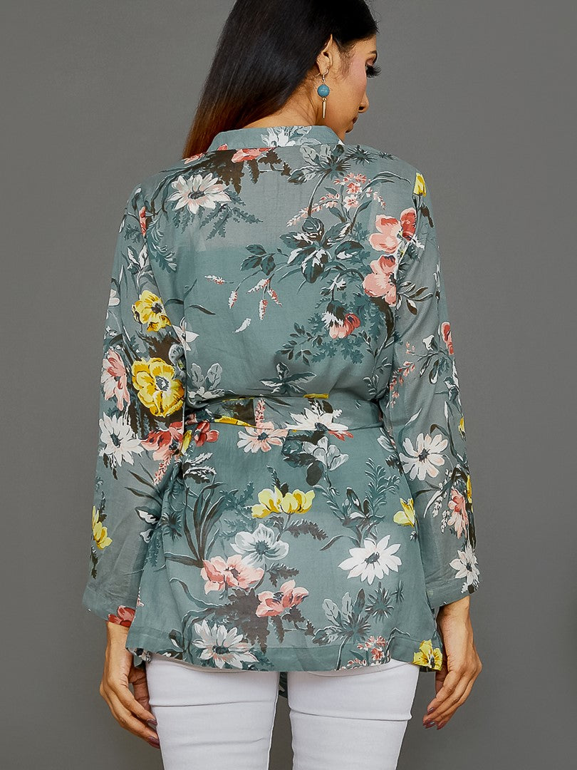 Ecstasy Floral Jacket Top