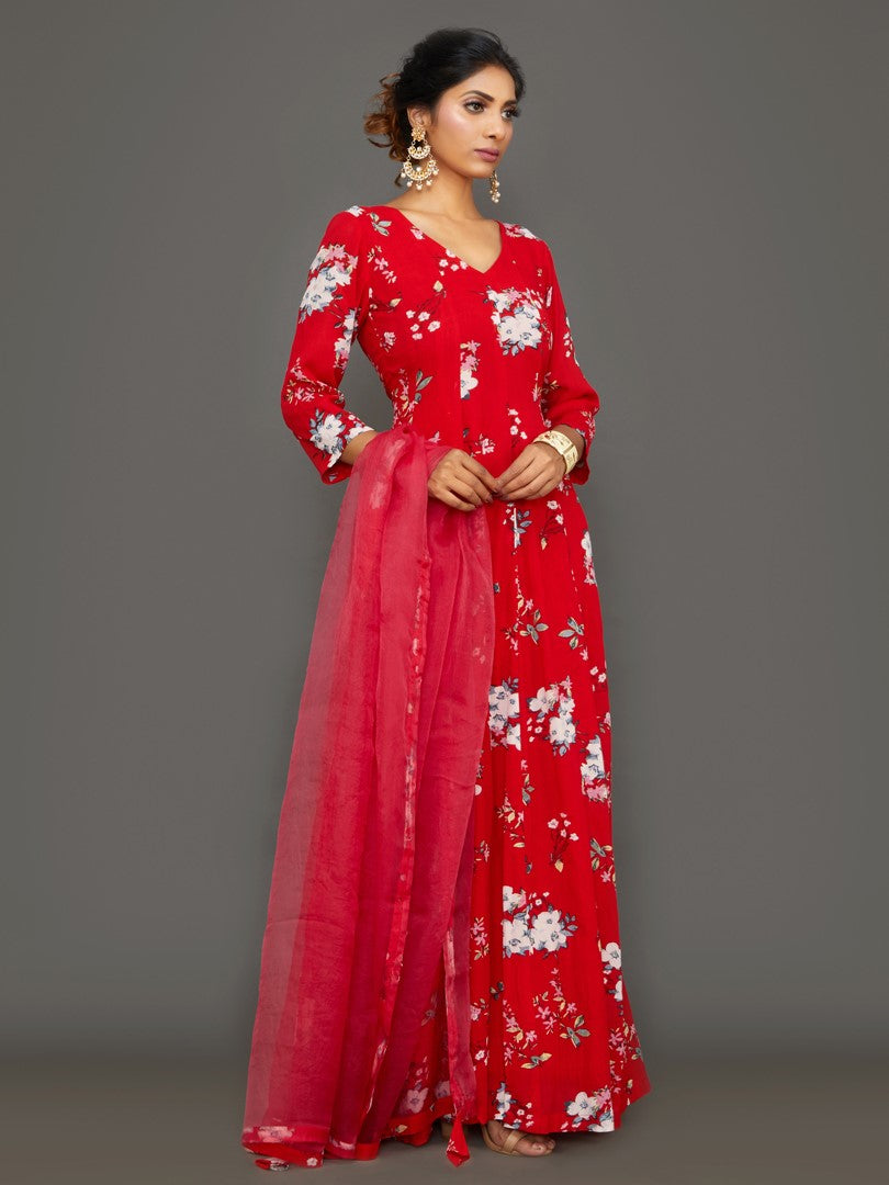Phoenix Princess Anarkali Set