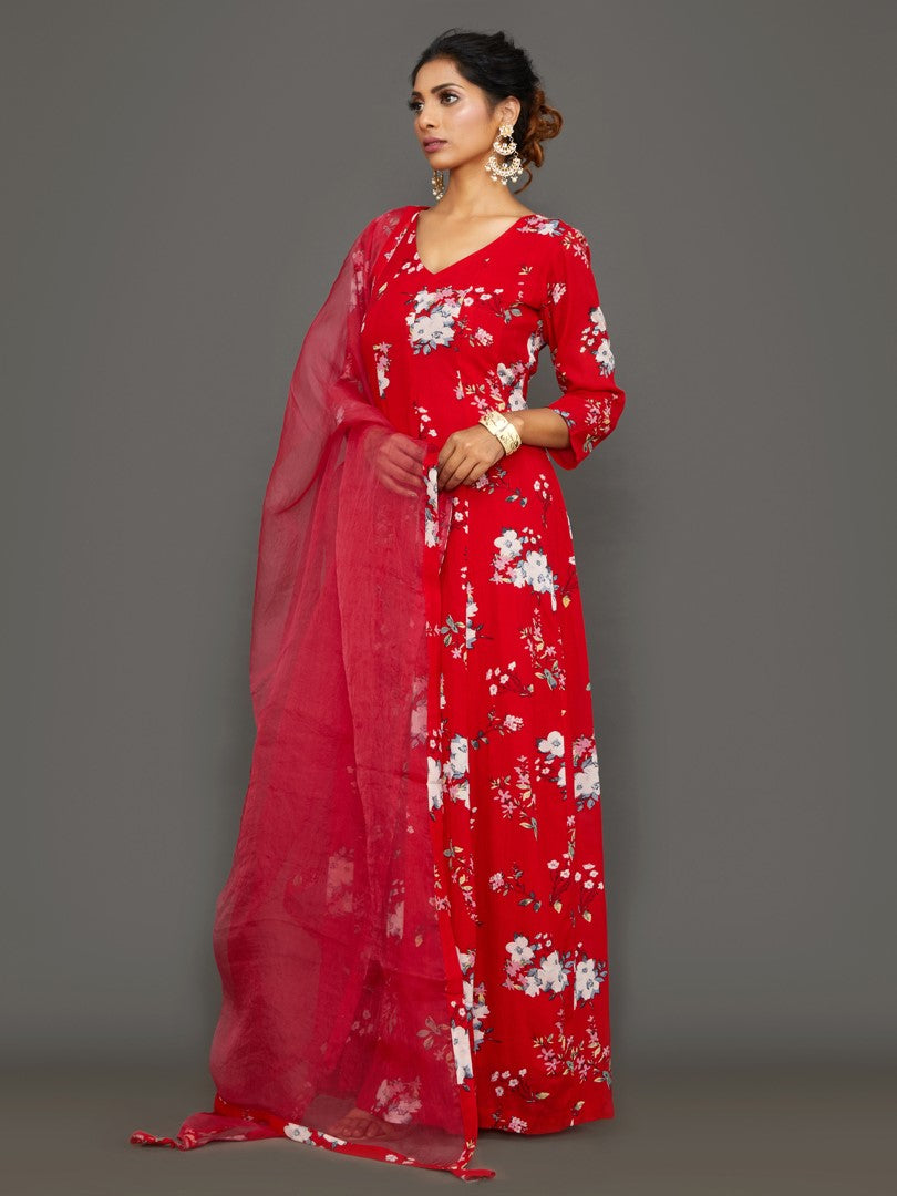 Phoenix Princess Anarkali Set