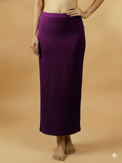Contour Wine Saree Shapewear