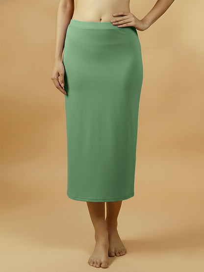 Essence Green Saree Shapewear