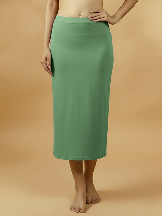 Essence Green Saree Shapewear