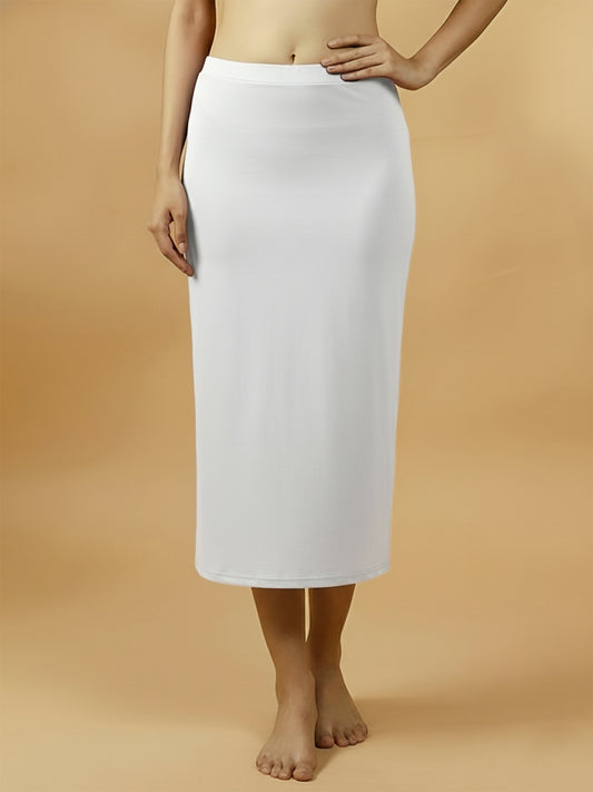 Elegance White Saree Shapewear