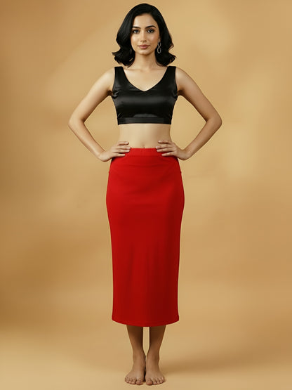 Red Aura Saree Shapewear