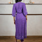 Sparkling Purple Chikankari Kurta Pant Set with Inner