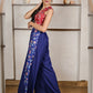 Classic Charm Blue & Red Embroidered Co-ord Set