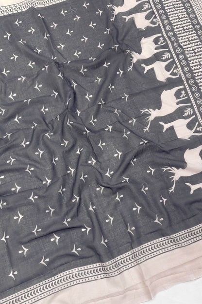 Ethereal Woodland Unstitched Cotton Suit Set