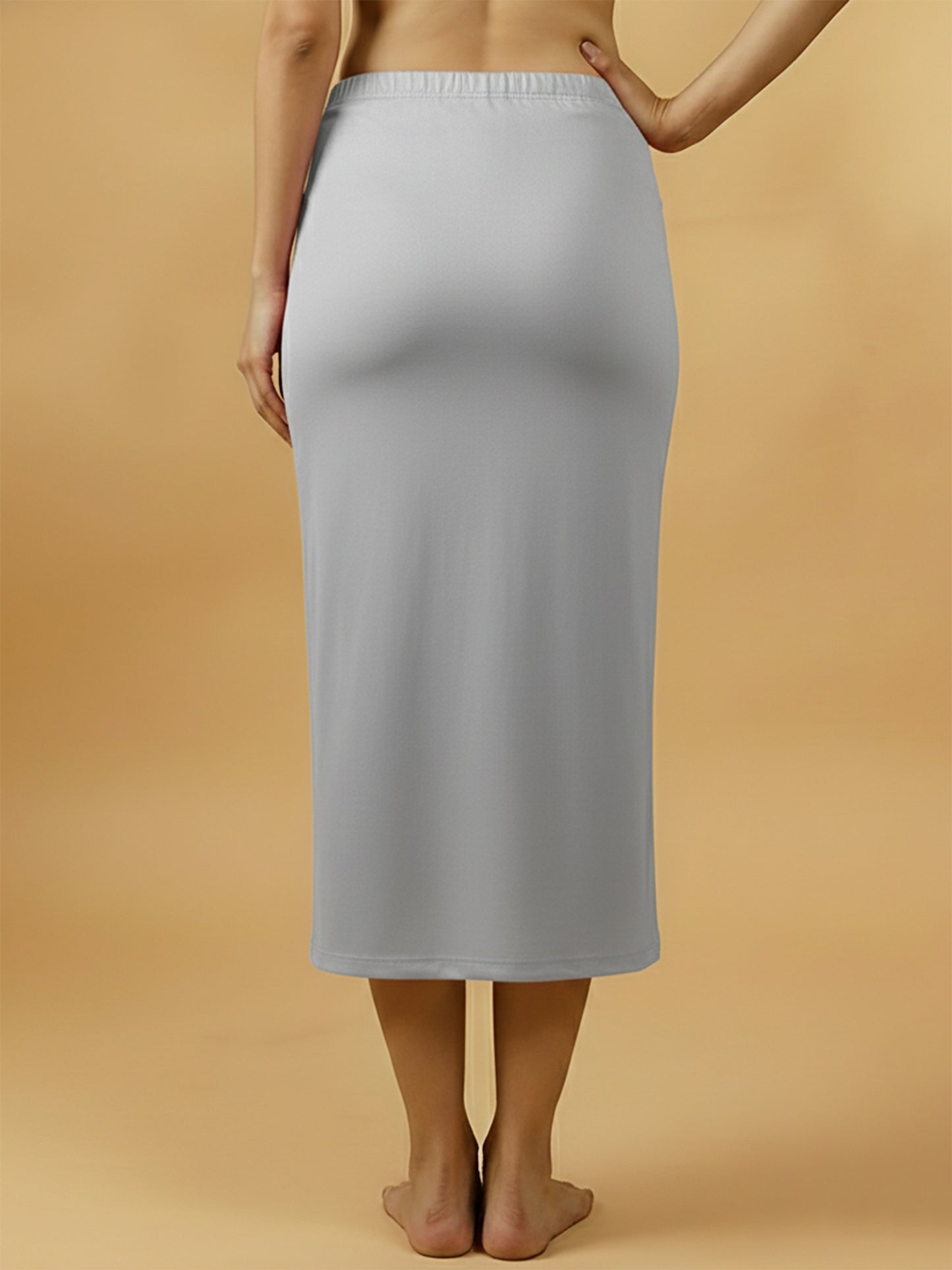 Sleek Grey Saree Shapewear