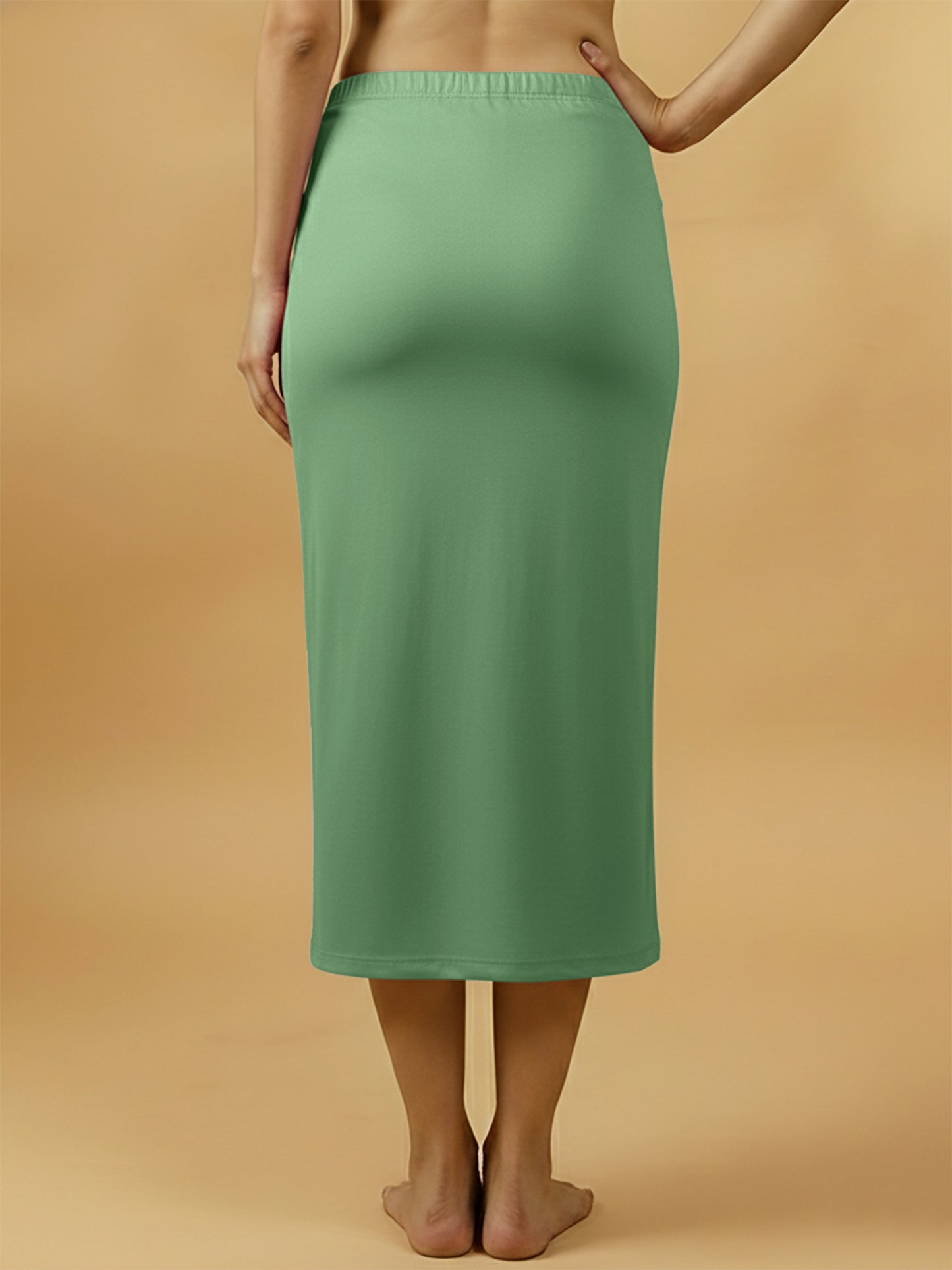 Essence Green Saree Shapewear