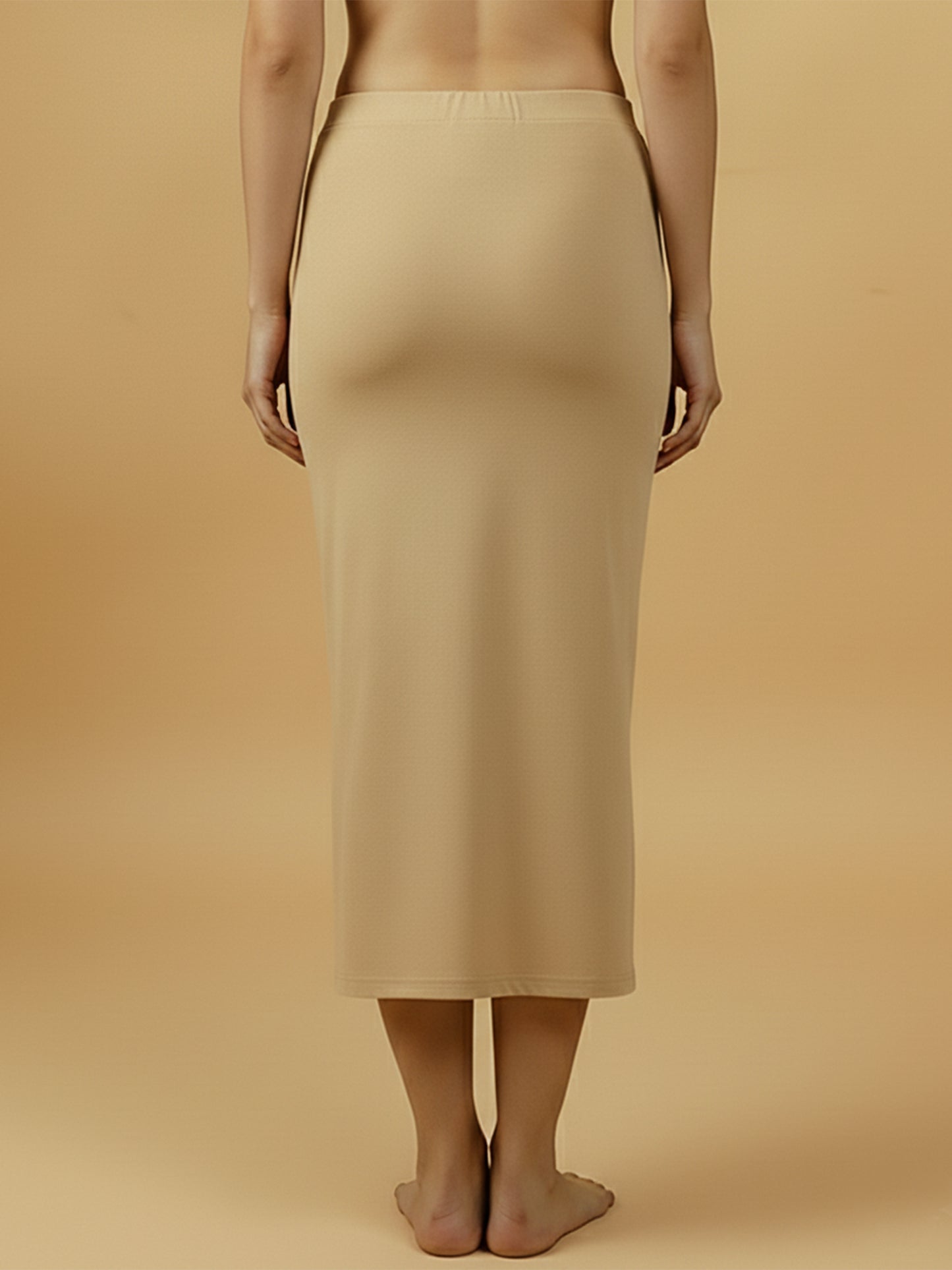 Seamless Gold Saree Shapewear