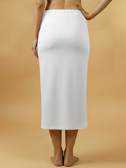 Elegance White Saree Shapewear