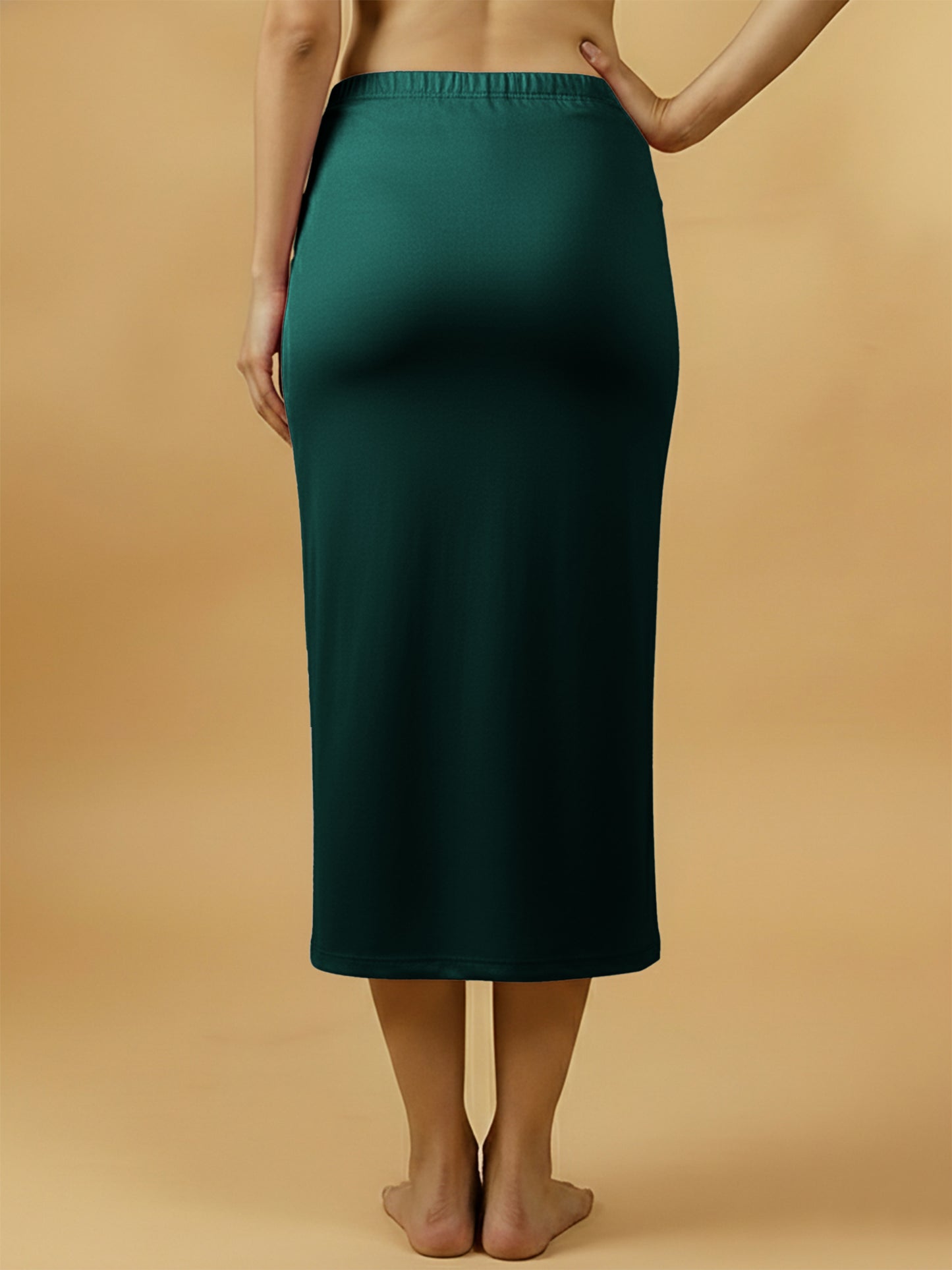 Signature Dark Green Saree Shapwear