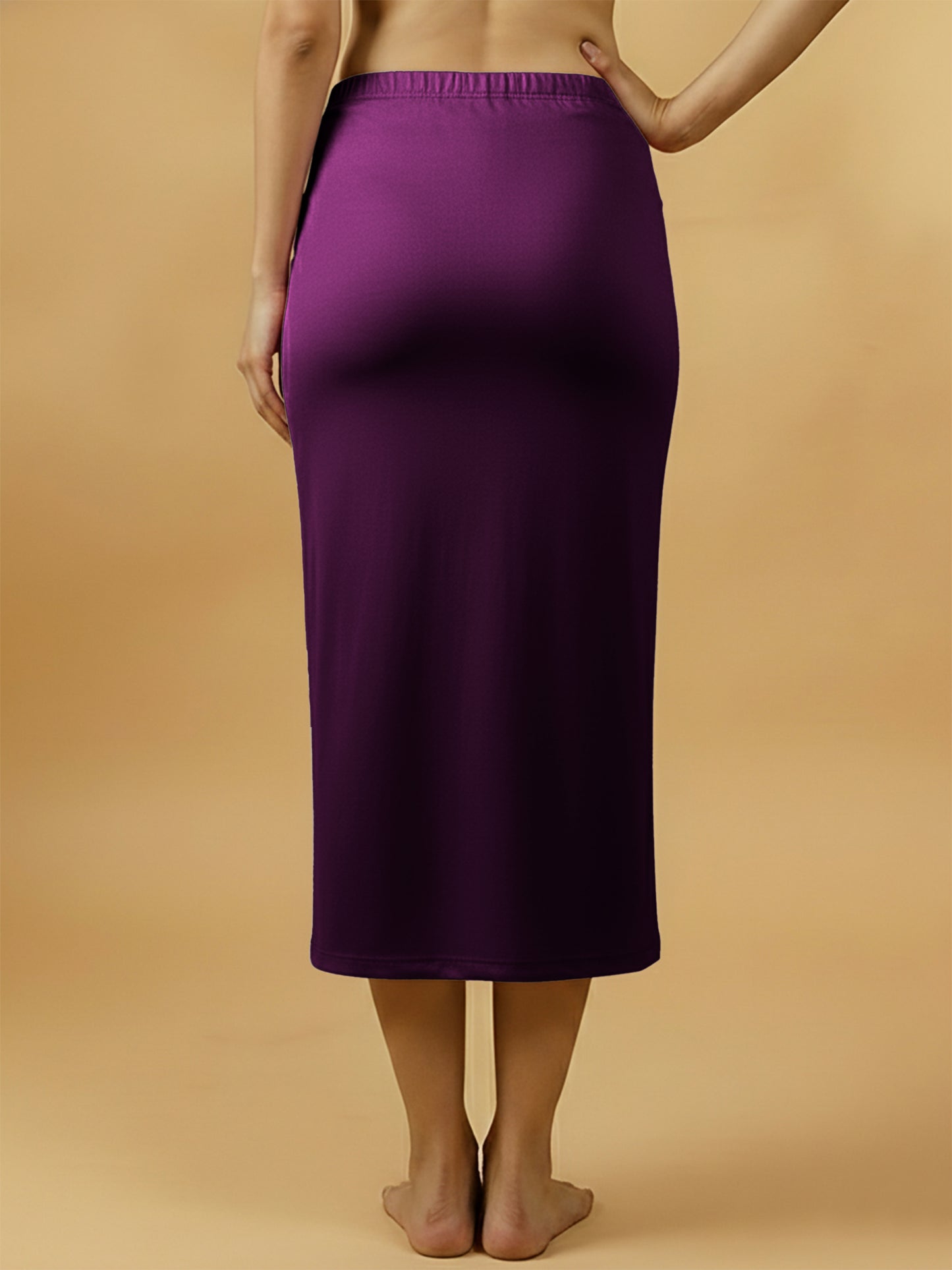 Contour Wine Saree Shapewear