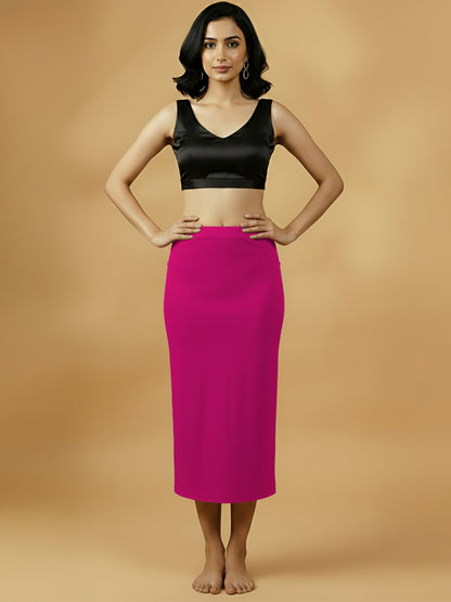 Luxe Pink Saree Shapewear