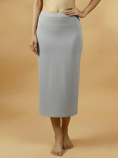 Sleek Grey Saree Shapewear