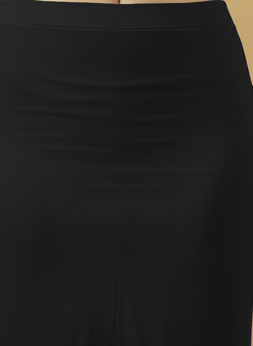 Classic Black Saree Shapewear