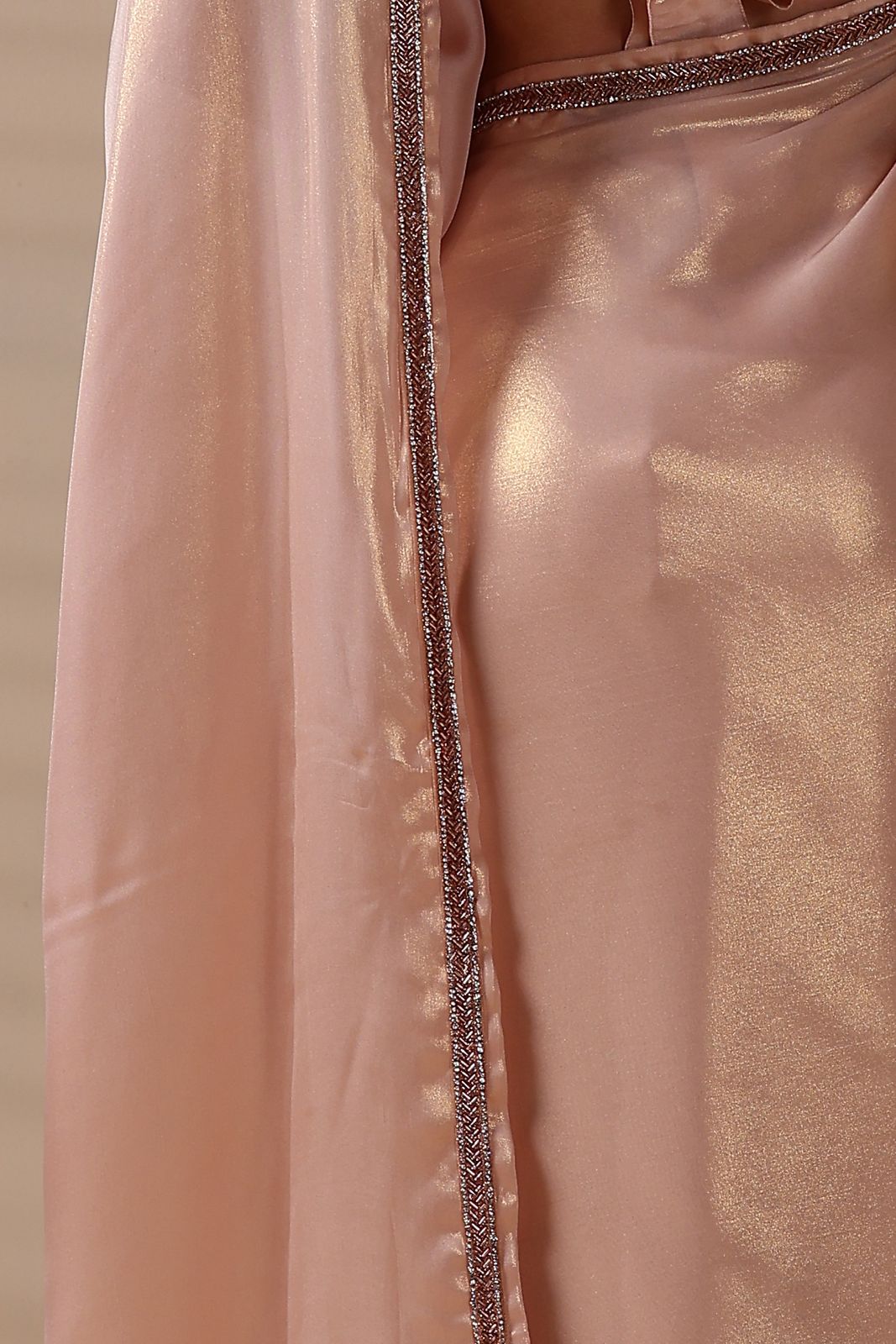 Moonlit Muse Cocktail Embroidered Saree