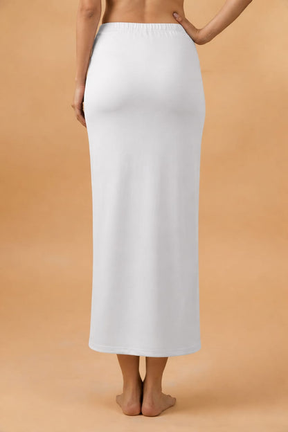 Elegance White Saree Shapewear