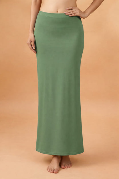 Essence Green Saree Shapewear