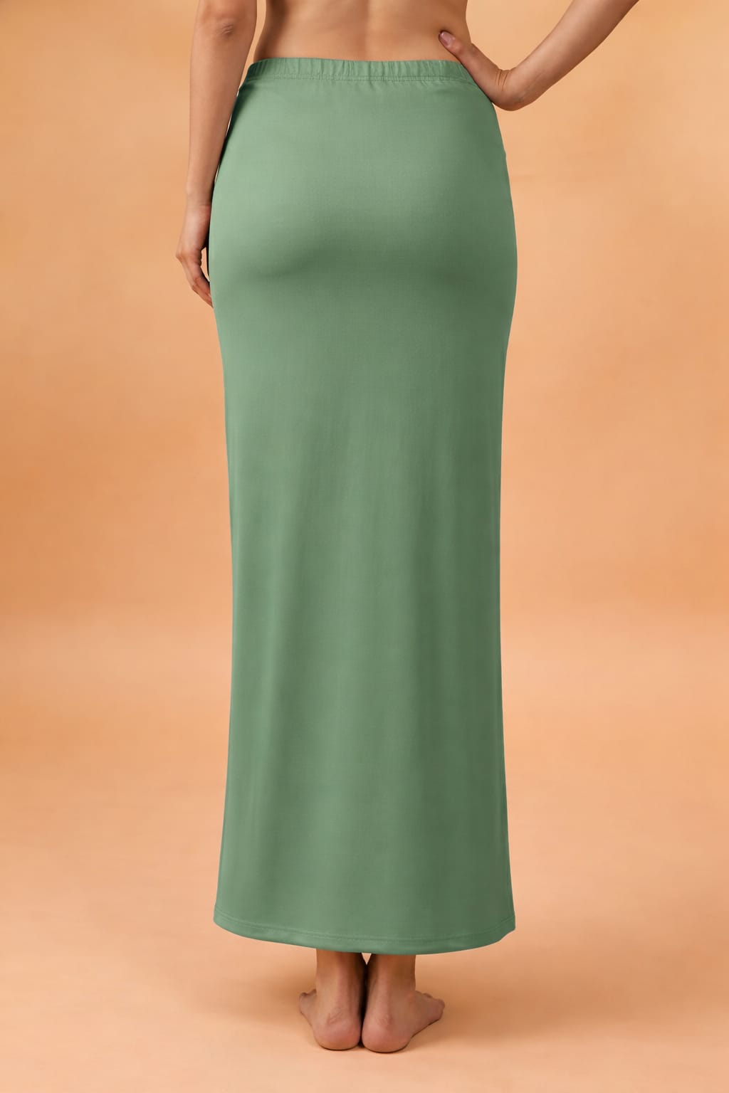 Essence Green Saree Shapewear