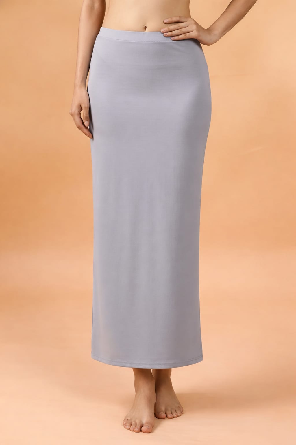 Sleek Grey Saree Shapewear