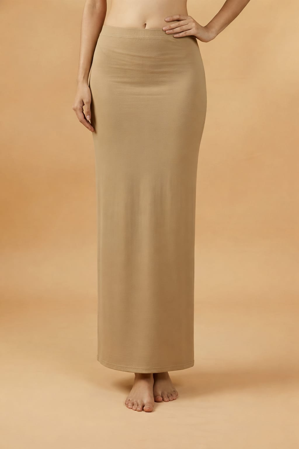 Seamless Gold Saree Shapewear