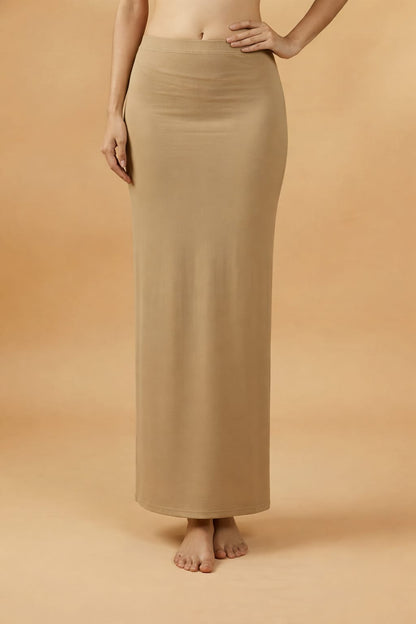 Seamless Gold Saree Shapewear