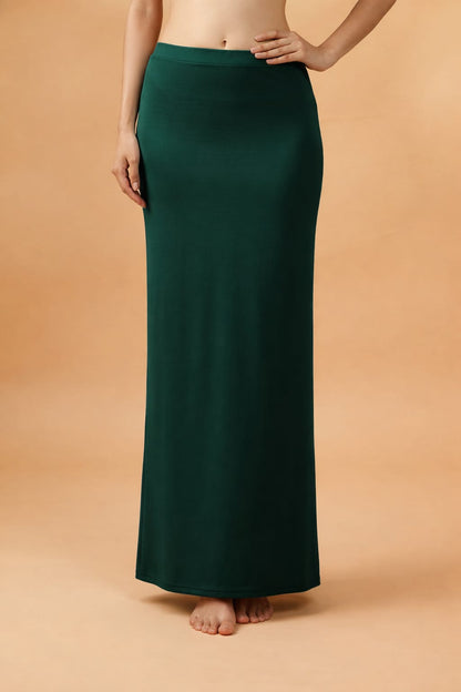 Signature Dark Green Saree Shapwear