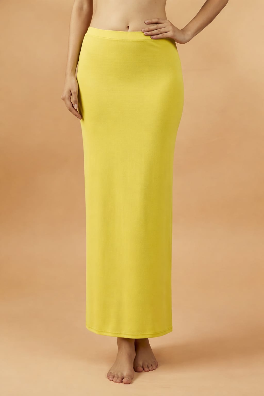 Elite Yellow Saree Shapewear