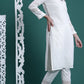 Sleek and Classy White Kurta Set