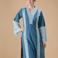 Blue Lace Embroidered Kurta with Inner