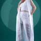 Flawless White Linen Coord Set