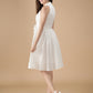 Spring Shoots Linen Dress