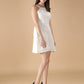 White Casual Linen Dress