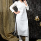 Sleek and Classy White Kurta Set
