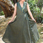 Sage Wrap Around Dress