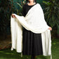 Black & White Beauty Anarkali Set