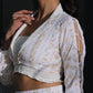 Embroidered Lace Collar Jacket