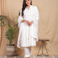 Regal White Suit Set
