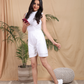 High Neck Sleeveless Playsuit