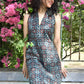 Hopscotch Ajrakh Dress