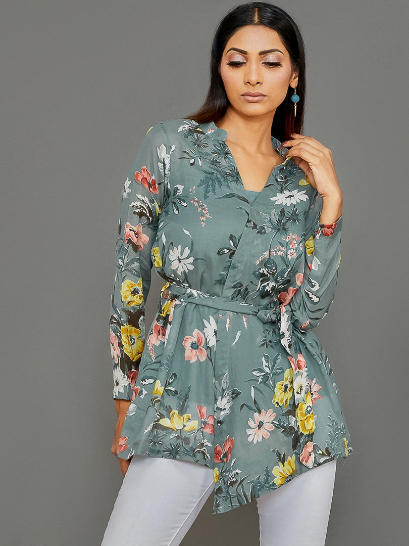 Ecstasy Floral Jacket Top